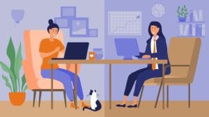 Cum să te adaptezi la munca hibridă și online