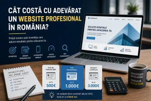 Cât costă cu adevărat un website profesional în România