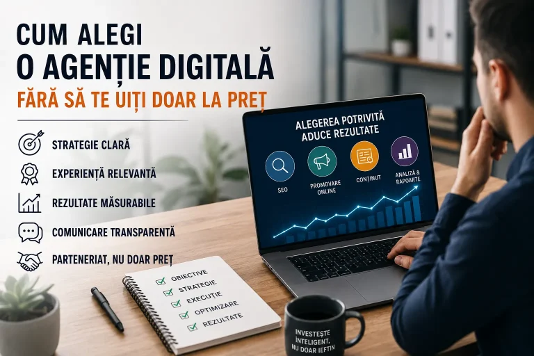 cum alegi o agenție digitală