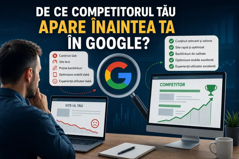 de ce competitorul tău apare înaintea ta în Google