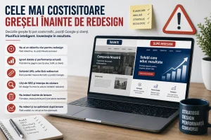 greșeli înainte de redesign