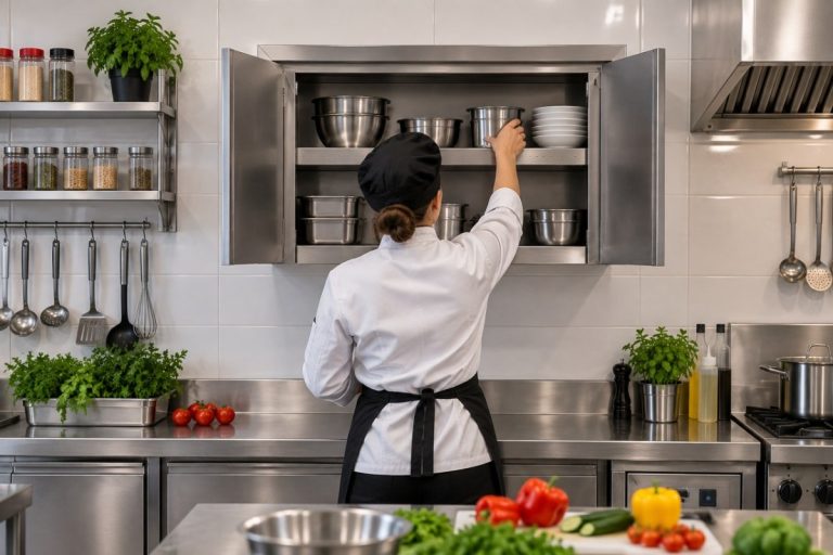 Dulapuri inox suspendate: cum câștigi mai mult spațiu fără să modifici suprafața de lucru? Dulapuri inox suspendate: cum câștigi mai mult spațiu fără să modifici suprafața de lucru?